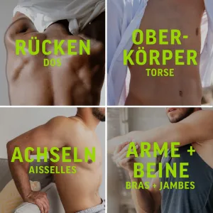 Veet Men créme dèpilatoire torse & jambes peaux normales, 200ml 3