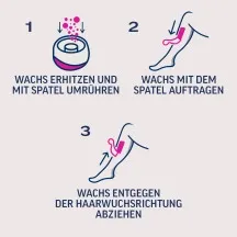 Veet Warmwachs Perlen, 230g 5