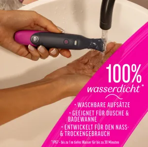 Veet EXPERT All-In-One Trimmer - Trimmer + 2 Trimmerköpfe & 3 Kammaufsätze 8