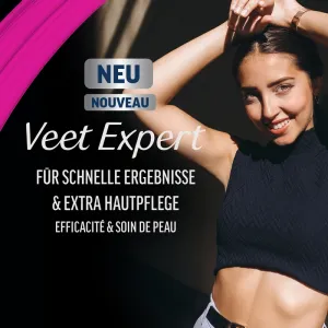 Veet Expert Kit d’épilation pour parties intimes, peaux sensibles, 2x50 ml 3