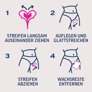 Veet PURE Kaltwachstreifen Bikini & Achseln, sensible Haut, 16 Stück 8