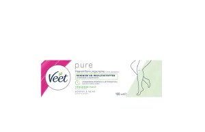 Veet PURE Haarentfernungscreme Körper & Beine, trockene Haut, 100ml 3