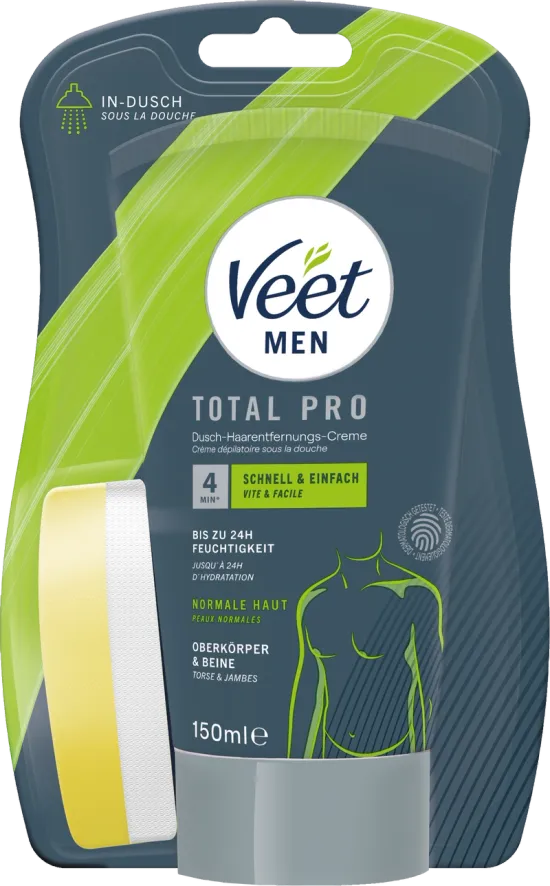 Veet Men Créme Dépilatoire Sous La Douche 150ml 0