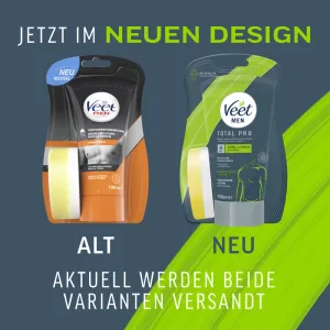 Veet Men Dusch-Haarentfernungscreme Oberkörper & Beine, normale Haut, 150 ml 5