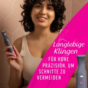 Veet EXPERT All-In-One Trimmer - Trimmer + 2 Trimmerköpfe & 3 Kammaufsätze 4