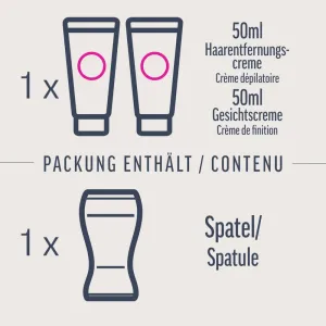 Veet Pure Crème Dépilatoire Visage Peaux Normales 4