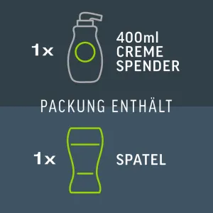 Veet Men Haarentfernungscreme Oberkörper & Beine Pumpspender, normale Haut, 400ml 5