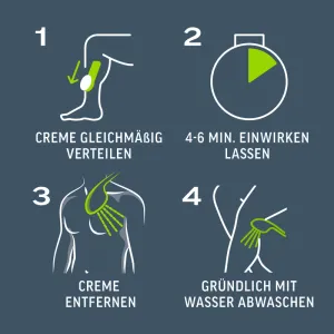 Veet Men Dusch-Haarentfernungscreme Oberkörper & Beine, normale Haut, 150 ml 1