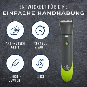 Veet Men Intimate Trimmer - Trimmer + 1 Trimmerkopf & 2 Kammaufsätze 6