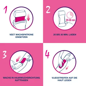 Veet Easy Wax Roll On System, Applikator + 50ml Patrone 3