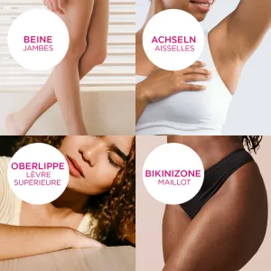 Veet Roll-on électrique cire chaude Veet EasyWax Essential Inspirations  4 x 1 3