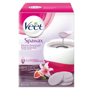 Veet Spawax Elektrisches Warmwachs Starter Set 2
